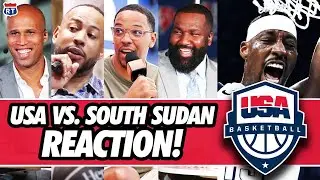 TEAM USA DEFEATS SOUTH SUDAN | Postgame Live Reaction! | Olympics Paris 2024