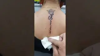 Resilient tattoo on back in dehradun(Jas_tattoo_studio)