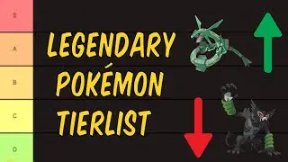 Legendary Pokémon Tierlist!