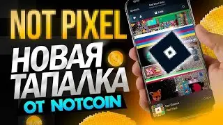 Not Pixel - заходим в новую тапалку от Notcoin
