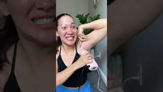 First time waxing the pits😮‍💨😮‍💨😮‍💨 