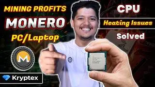 Monero Mining Profit With Laptop/PC 2026 🤑 - CPU Heating Issues & Kryptex Miner Setup $XMR 2026