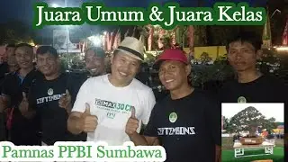 Peraih Juara Umum Pamnas PPBI Cabang Sumbawa