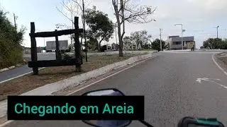 chegando em Areia
