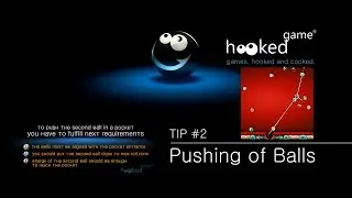 8 Ball Pool. Tip #2. Pushing of Balls.