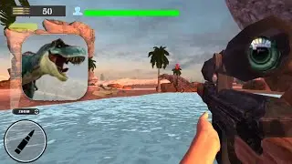 Dinosaur Gun Hunting Games Gameplay - Naughty Dinosaur Hunting