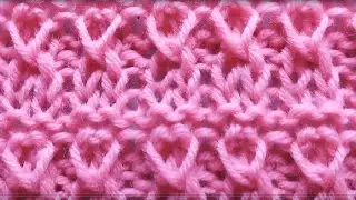 Сказочной красоты и простоты узор.  A pattern of fabulous beauty and simplicity.