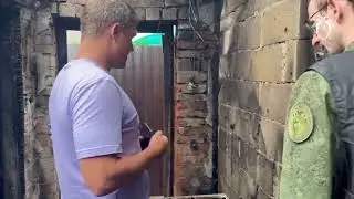 Пожар в Ейске, в котором погибла семья из Коврова