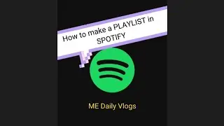 How to make a PLAYLIST on Spotify | Creating Spotify playlist