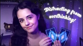 ASMR Distracting you to RELAX & SLEEP💤This or That & Intuition games (Looped once with rain)