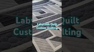 Labyrinth Quilt Custom Quilting 