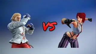 Steve Fox vs Vanessa | Tekken vs King of Fighters