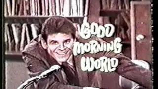 GOOD MORNING, WORLD opening credits CBS sitcom