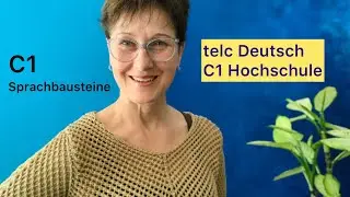 C1 Sprachbausteine | telc Deutsch C1 Hochschule | Altersforschung | Deutsch lernen