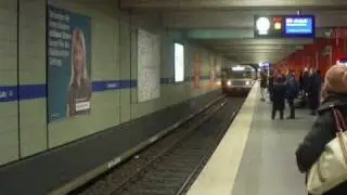 Germany - Munich Underground Train.