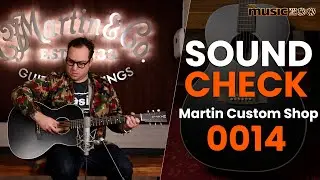 Sound Check Demo Video: Martin Custom Shop 00 Slope Shoulder Satin Black