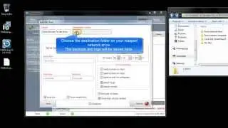 FileBackupCS Part 9 (Backup files from remote PC to a network drive/folder)