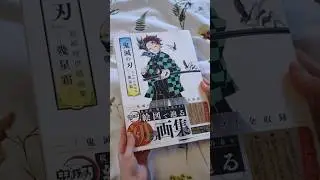 This is such a beautiful artbook! Demon Slayer artbook