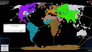 Warlight Crazy Challenge in 18 turns