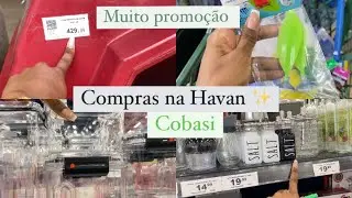 COMPRAS NA HAVAN | ENXOVAL CASA NOVA | COMPRA NA COBASI