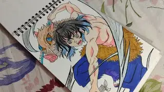 Drawing Inosuke Hashibira from Demonslayer| step by step drawing #demonslayer #inosuke #youtube