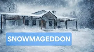 This Tennessee ICE STORM completely shut our house building progress down! 