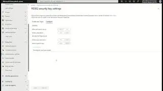 Changes to FIDO2 authentication methods (Entra ID)