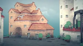 Townscaper ASMR: 10 Minutes of Random Building (Session 1)