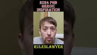 Heroic Inspiration 2024 PHB #short #shorts #dndshorts #2024phb #dndrules #dungeonsanddragons #5e