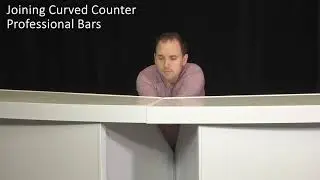 Joining Curved Counter Professional Bars