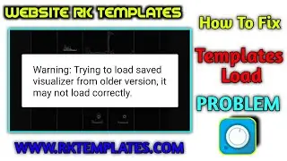 How To Load Template/Visualizer In Avee Player|How To Fix Template Load Problem 2022