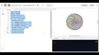 Coding Can Be Fun: Radical Color Circle Using Python(Turtle)
