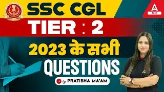 SSC CGL 2023-24 | SSC CGL English Previous Year Solved Paper | English by Pratibha Mam