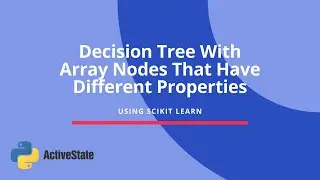 Decision Tree algorithm in Scikit-Learn