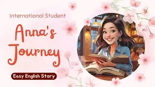 Journey about Anna- A International Student | Practice Improve English Listening Skills | Podcast