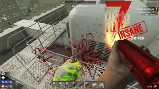 7 Days to Die Alpha18 Insane Series Ep.8: Irradiated Z's, Vultures, and Me