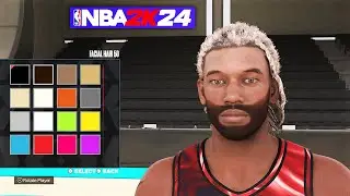 NBA 2K24: ALL HAIRSTYLES & FACIAL HAIR IN THE GAME! [PS5]