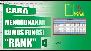 EXCEL || CARA MENGGUNAKAN RUMUS FUNGSI RANK