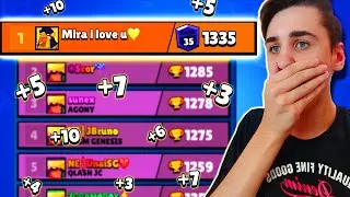 ШОК! ЗАБУСТИЛ ТОП МИРА НА БО НА МИРОВОЙ РЕКОРД! BRAWL STARS/БРАВЛ СТАРС