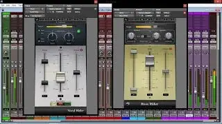 Vocal Rider e Bass Rider Controle Automático de Níveis
