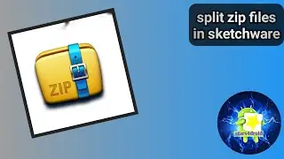 create split zip files in sketchware | zip4j library
