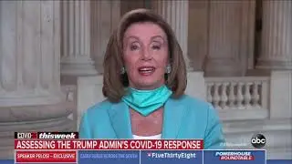 Pelosi: A national mask mandate is "long overdue"
