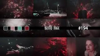 Coloring #194 [Blood Rage] ║Sony Vegas