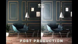 Full Photoshop Course | Class 10 | Color Correction and Interior Post Production |Real-Time Tutorial