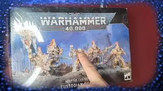ASMR | Custodes Miniature Building Part 1 | Warhammer 40K