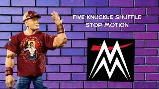 John cena Five knuckle shuffle stop motion