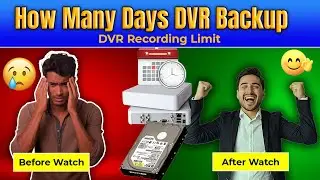 How long to watch DVR Recording | Hikvision & CP Plus | How to Watch Previous Recording