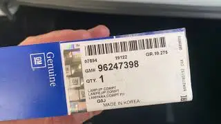 Chevrolet Nexia R3 ставим подсветку в багажник