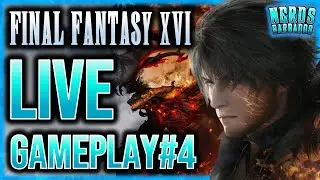 Final Fantasy 16 - LIVE Gameplay #4 - Clive e Jill revisitam o passado #ff16 #finalfantasy16