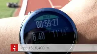 amazfit watch GPS test run